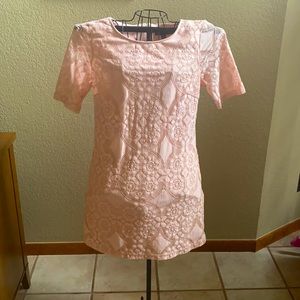 Rose pink dress